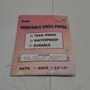 KOALA PAPER Printable Waterproof Paper for Inkjet Printer, 8.5x11 In 30 Sheets Matte White Vinyl Printer Paper, Non-Tearable, Durable, Quick Drying