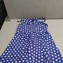 KISSOURBABY Girls 50s Sweetheart Vintage Flower Swing Straps Prom Dress with Polka Dots 11Years