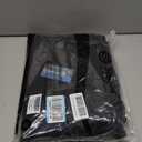 Stlight Mens Snow Ski Water Repellent Softshell Pants for Winter Hiking Fleece Lined Bottom Leg Zipper with 6 Zip Pockets (54W x 30L, Black)