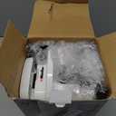 Mueller Pro-Series All-in-One, 12 Blade Mandoline Slicer for Kitchen, Food Chopper, Vegetable Slicer and Spiralizer, Cutter, Dicer, Grater, Kitchen Gadgets Sets with Container, White Sand/Gray