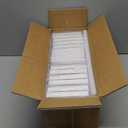 Ctosree Acrylic File Organizer for Desk Vertical 15 Compartments File Sorter Mail Organizer Desktop Countertop Folder Stand Racks for Office Home School Desk(Rectangle,Clear)