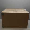 Kante 11.6" Dia Round Concrete Planter, Outdoor Indoor Large Plant Pots Containers with Drainage Hole and Rubber Plug for Home Garden Patio, Black