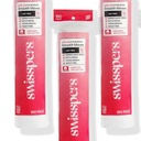 3 x Swisspers Smooth Moves Ultra-Luxe 100% Pure Premium Chlorine Free Cotton Rounds, Dermatologist Tested, Soft, Lint-Free, Sensitive Skin, Cruelty-Free, Made in USA, Hypoallergenic, 100 Pads