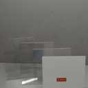 4 Pack Acrylic Sign Stand Holders, 8.5 x 11 Clear Plastic L Shape Table Paper Display Stand, Suit for Displaying Posters, Picture, Flyers, Menu