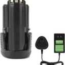 3.0Ah 12V Li-ion Battery Charger Compatible with Dremel B812-01 B812-02 B812-03 8200 8220 8300 Drill Battery (Battery and Charger Included)