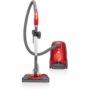 Kenmore 81414 400 Series Pet Friendly Lightweight Bagged Canister Vacuum with Extended Telescoping Wand, HEPA, Retractable Cord, and 4 Cleaning Tools-Red