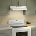 Broan-NuTone 413001 Non-Ducted Ductless Range Hood with Lights Exhaust Fan for Under Cabinet, 30-Inch, White