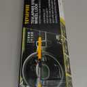 Tevlaphee Steering Wheel Lock - Anti Theft Device with Adjustable Car Wheel Lock, 3 Keys (Yellow)