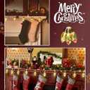 6.6FT Christmas Vintage Decor String Light - 10LED Snow Globe Bulbs String Lights with Tree & Snow & Cute Ornaments Christmas Indoor decorations for Home Patio Mantel Fireplace Xmas Tree Decoration