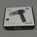 KMM Handheld Car Vacuum Cleaner, 10000PA Vacuum Cleaner & Air Duster, 120W High Power Vacuum Portable Cordless, Hand Held Vacuum Rechargeable with Multi-Nozzles & LED Light for Home, Car, Office (Black and Silver)