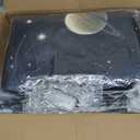 Sherilyn Full Bed Toddler Canopy Tent, Kids Indoor Canopy Privacy Space Sleeping Playhouse Blackout Bunk Bed Tents Full Size (Galaxy Tent) for Boys Girl Birthday House Gift