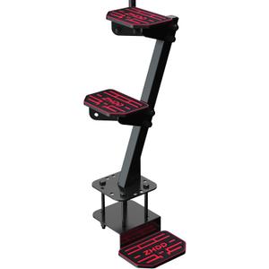 Boat Trailer Steps with Angled Safety Handle & EVA Anti-Slip Mat,500 Lbs Capacity,Universal Fit for Bass,Pontoon,Deep V Boats (3 Steps)