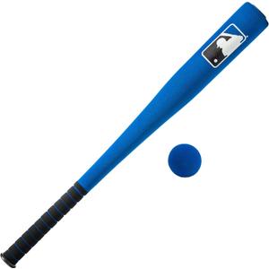 Franklin Sports MLB 27in Foam Bat & Ball Set - Kids Baseball and Bat Set - Includes Foam Bat and Ball - Officical MLB Licensed Product - Blue
