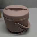 Crock-Pot 20-Ounce Electric Lunch Box, Portable Food Warmer, Blush Pink | Perfect for Travel, Car, On-the-Go | Spill-Free, Dishwasher-Safe