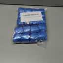 100 Pack Shoe Covers Disposable for Indoors, Fits Up To 11 US Men and 13 US Women Size(Blue)