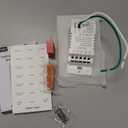 MOES WiFi Smart Light Switches, No Netural Wire No Hub Required, 2.4GHz Single Pole Switch, Compatible with Alexa Google Assistant (1 Gang Switch)