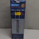 MAXTID Large Door Draft Stopper 30 Inch for Small Size Bedroom Door, Fits 0.5 to 1.7" Gaps Draft Light Blocker Black Door Draft Guard for Bottom of Doors Adjustable Twin Sided Door Draft Stopper