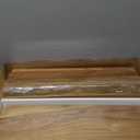 Floating Shelves Set of 2, Solid Elm Wood Wall Shelves 24 Inch - Invisible Bracket Mount for Living Room, Bedroom, Kitchen, Bathroom - Natural