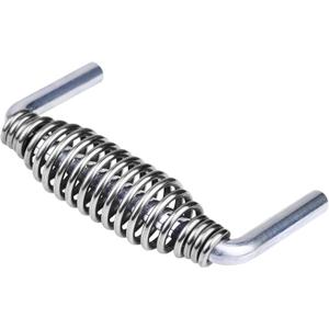 6" Stainless Spring Handle 5" Wide Overall with 1/2" Steel Rod for BBQ pits Trailers, Wood Furnace Stove, Custom Built Grills, Cabinets,Weld On,1PCS