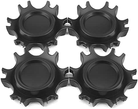 for TRD Wheel Center Caps PT280-35200-F2 138mm Rim Cover Black Hub Caps for 2019-2023 Tacoma TRD PRO 16" Wheel Set of 1Center Caps for Rim