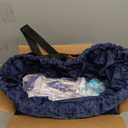 SoundAsleep Products Dream Series Luxury Air Mattress, ComfortCoil Technology, Built-in High Capacity Pump for Home, Camping- Double Height, Adjustable, Inflatable Blow Up, Portable (Twin Size) (Blue)