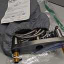 Kitchen Faucets, Kitchen Sink Faucet, Brushed Nickel Kitchen Faucet with Sprayer, 3 or 4 Hole RV Faucet for Kitchen Sink, Stainless Steel Touch Kitchen Faucet with Side Sprayer, TDLKF024L