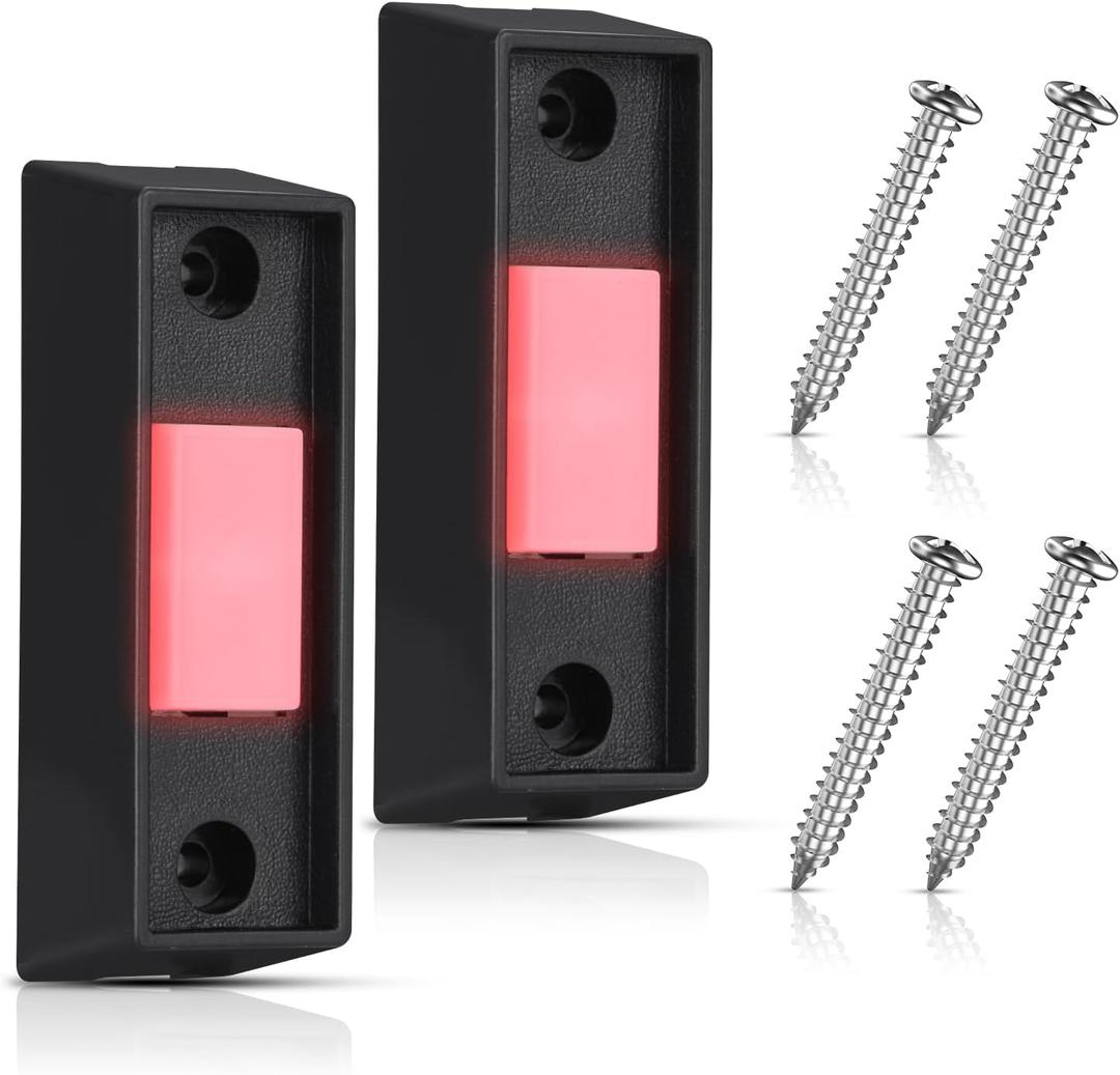Genie 29599S Garage Door Wall Mount Opener, Replacement for Genie 29599S Wired Series II, Wall Control Push Button with Lighted, Wall Mount Garage Door Openers Fit for 1995 Current 2 Pack