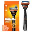 Gillette Fusion5 Power Razor for Men, 1 Gillette Power Razor Handle + 1 Blade Refill