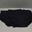 Women's High Waisted Underwear Cotton Panties Regular & Plus Size 4-Pack, XXL