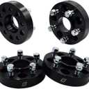 5x4.5 Wheel Spacers 1.25 inch Thick with 1/2-20 Studs, 5x114.3mm / 71.5mm Hub Bore Wheel Adapters, Pack of 4