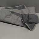 Smiry Waterproof Dog Bed Cover Blanket, Soft Reversible Pet Blanket, Washable Leakproof Cats Dogs Couch Cover for Sofa, Couch, Furniture (30x70 Inch, Grey/Dark Grey)