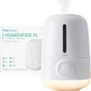 Frida Baby 3-in-1 XL Top Fill Humidifier for Bedroom, Allergy Relief, 6L Tank Cool Mist Humidifier for Large Rooms + Diffuser, Nightlight, Auto Shut-Off, Quiet, Carry Handle, Essential Oil Diffuser