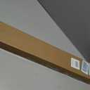 LazBlinds No Tools No Drill 1" Vinyl Mini Blinds, Cordless Blinds for Windows, Light Filtering Horizontal Window Blinds & Shades, 27" W x 36" H, White