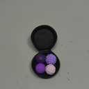 BUSOHA Silicone Fidget Balls - 4 Pack Fidget Toys Adults Sensory Toys Stress Balls for Adults Teens Gifts for Calming,Autism and ADHD Classroom Office (1.2 Inch, Purple)