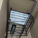 Tennis Ball Hopper, Portable Tennis Ball Holder with Handle for Court, Practice & Training (Large)