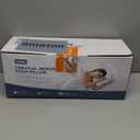 Osteo Cervical Pillow for Neck Pain Relief, Hollow Design Odorless Memory Foam Pillows with Cooling Case, Adjustable Orthopedic Bed Pillow for Sleeping, Support for Side Back Sleepers (Queen(25.5*16.5*5.2/4.1 inches), White)