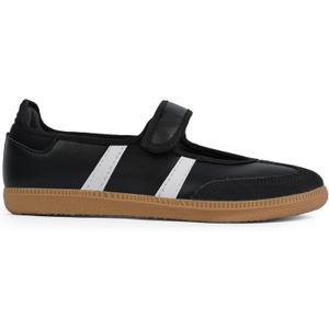 Sneakers for Women Comfortable Business Casual Tennis Shoes Lightweight Slip on Footwear Women's Fashion Retro Sneakers (9, Black)