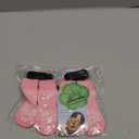 EXPAWLORER Anti Slip Dog Socks to Prevent Licking Paws, Dog Shoes for Hot Pavement, Dog Booties for Small Medium Large Senior Dogs, Traction Control Boots & Paw Protectors for Hardwood Floors (Pink)