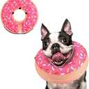 Supet Inflatable Dog Cone Collar for Large Medium Small Dogs, Soft Cone Collar for Dogs Cats, ECollar Doggie Neck Donut Dog Cone Alternative After Surgery M