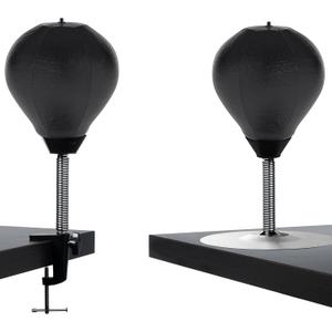 GLACIAL Stress Relief Desktop Punching Bag I Comes with Desk Clamp and Extra Strong Suction Cup