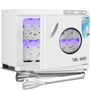 Hot Towel Cabinet 23L Large Capacity - JXSDLIY Professional Spa Hot Towel Warmers for Facials Towel Heater for Salon Beauty Hotel Bathroom Home Use Steam Towel Warmer with See-Through Window (white) (23L-Window-White)