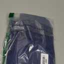 Fancy Collection 3 Pieces Faux Silk Blackout Kitchen Curtain Set Tier Curtains and Valance Set Solid Navy Blue Window Set Thermal Backing Drapes Assorted Colors New