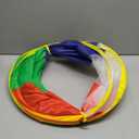 Kids Crawl Through Play Tunnel, Pop Up Baby Play Tunnel for Toddlers, Game Toy Play Tent for Girl or Dog Cat Pet Tunnel, Style: Red, Green and Blue