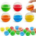 100Pcs Gumball Machine Capsules, 1.5Inch Multicoloured Vending Machine Capsules Suitable For Prizes, Party Favours, Classroom Gifts.