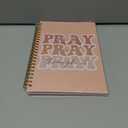 hold fizz Pink Spiral Bible Journal Notebook, Scripture Prayer Journal Christian Gifts for Women Church Notes, Bible Study Supplies Journaling Notebook, Spiral Notebook 5.5 x 8.3