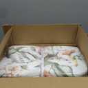 Levtex Home Viviana Reversible Full/Queen Quilt Set (88x92in) with 2 Pillow Shams (26x20in) - Floral - Blush, Green, White - Cotton Full/Queen Size Quilt Bedding Set - Lightweight, Soft, Pre-Washed