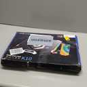 ICE COOREL Gaming Laptop Cooling Pad with 8 Cooling Fans, Laptop Fan Cooler Pad for 15-17.3 Inch, Notebook Cooler Stand with 6 Height Adjustable, RGB Cooling Pad with Two USB Port + Phone Stand