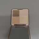 JUDYDOLL Highlight & Contour Palette, All-in-One Matte Highlighter Contour Compact,Natural Brightening Finish for Cool Fair & Olive Skin (Feather Glow Palette)