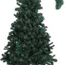 Daifunli Green 6 ft Crooked Top Christmas Tree