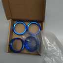 Linskip Dash Control Knob Trim Kit for 2022-2026 Silverado 1500 LT & Up, for 2024-2026 2500HD/3500HD LT & Above, Switch Knob Covers for Chevy Silverado Interior Accessories(Blue)